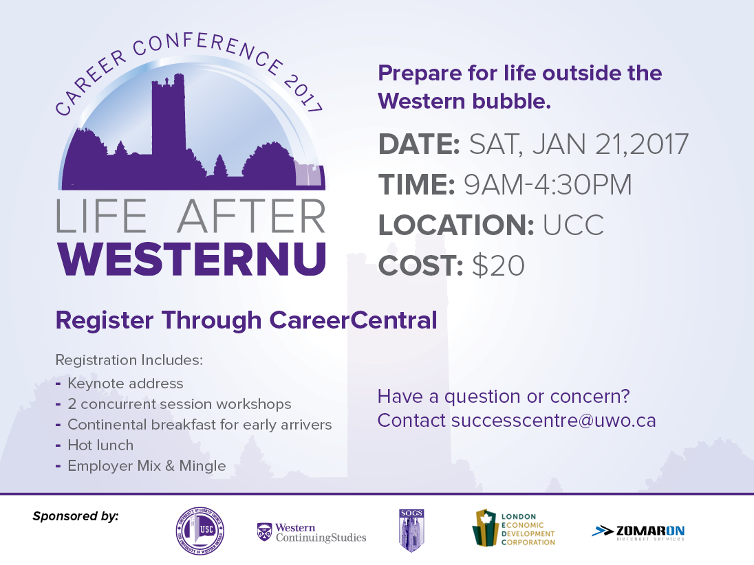 Career Conference poster