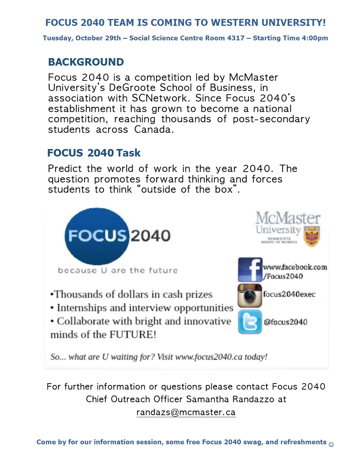 Focus 2040 announcement
