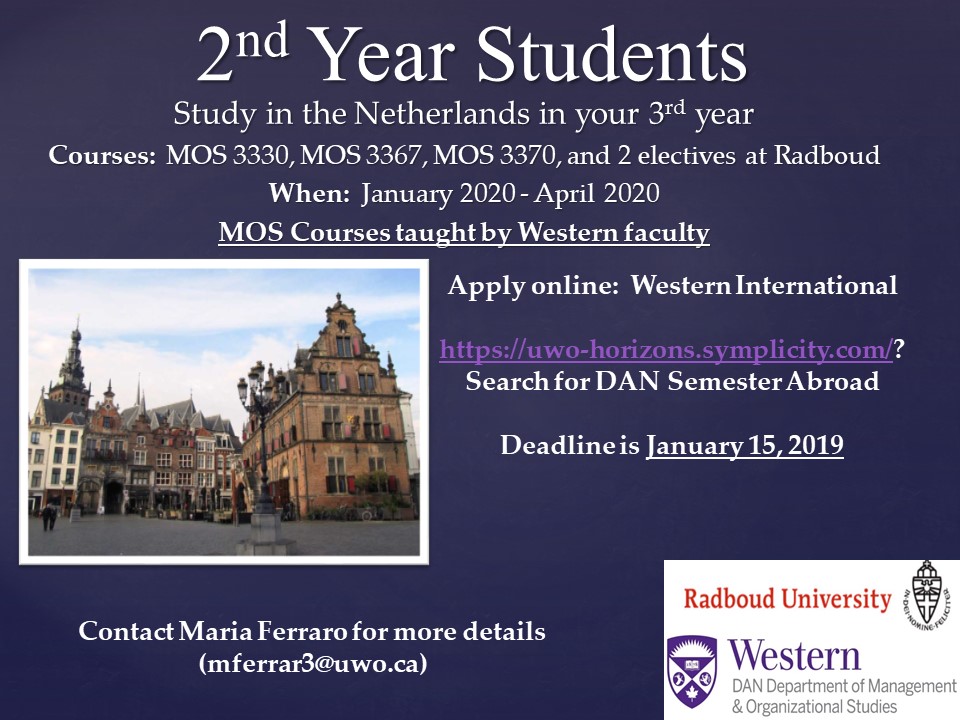 Deadline for Netherlands 2020 Applications