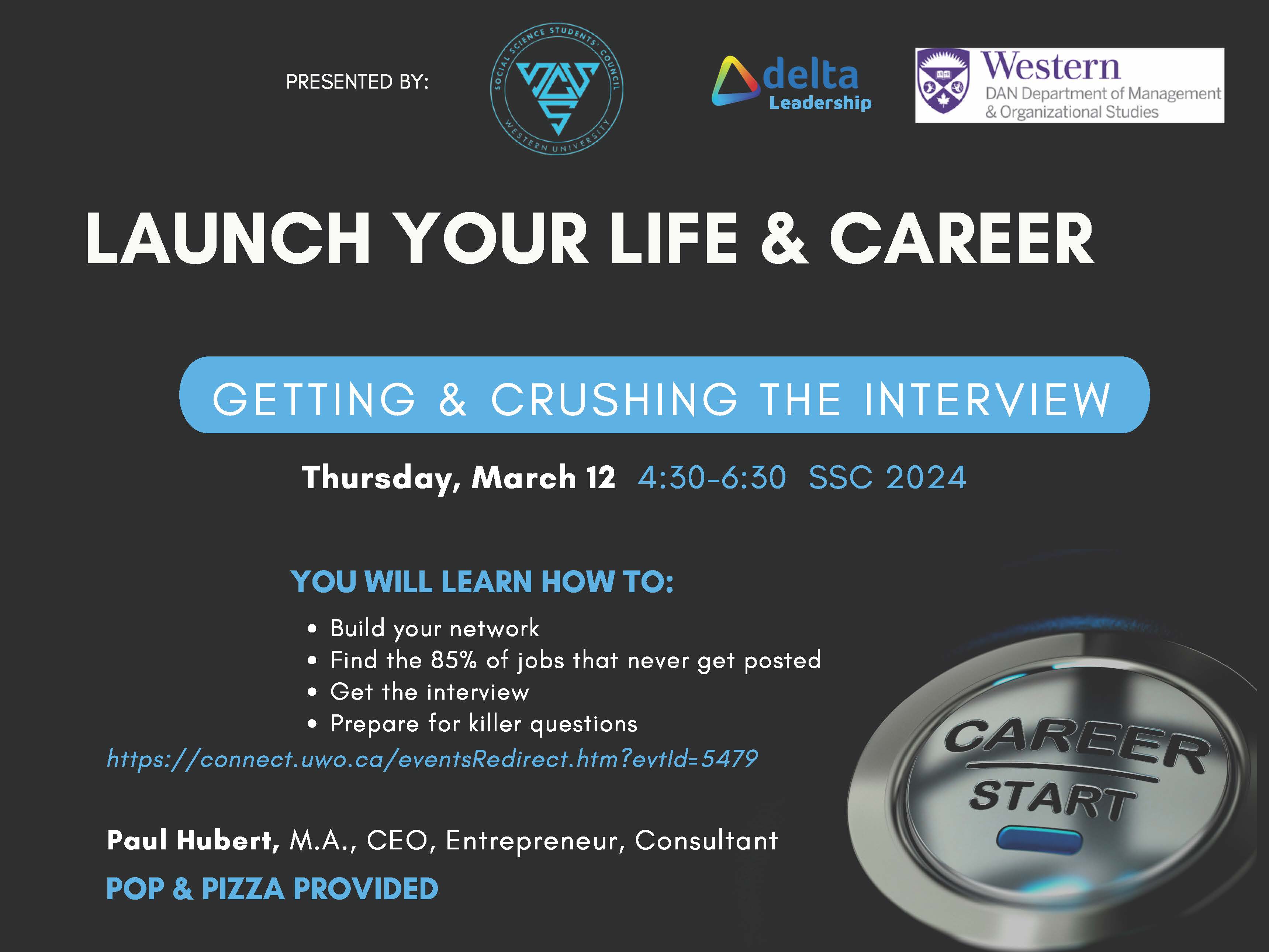 Getting & Crushing the Interview Poster