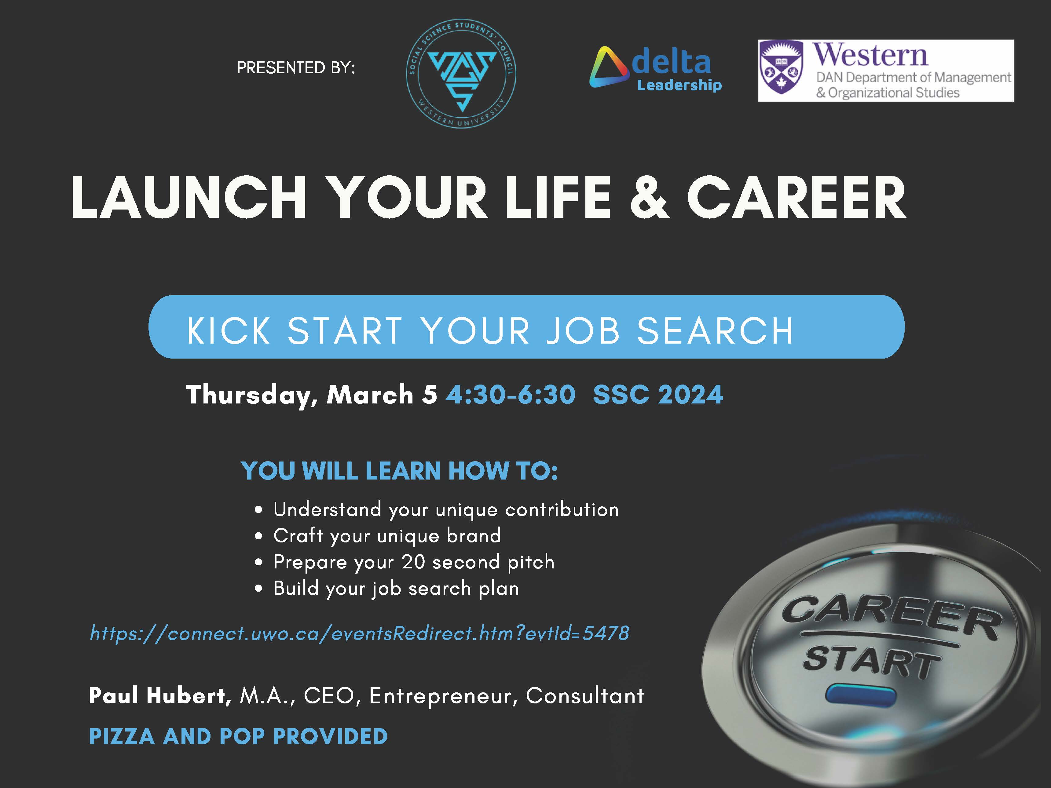 Kick Start your Job Search Poster