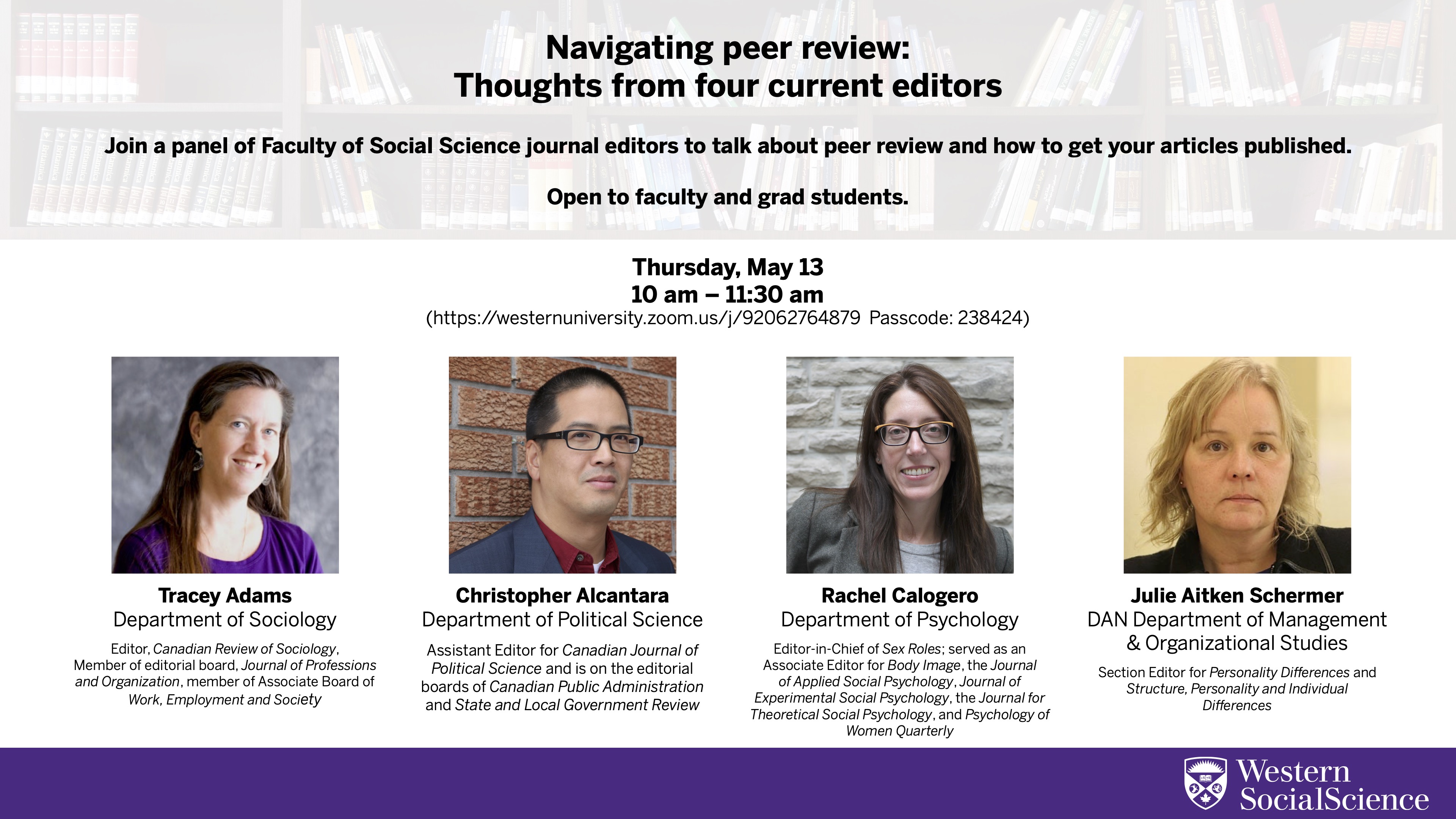 Navigating Peer Review poster